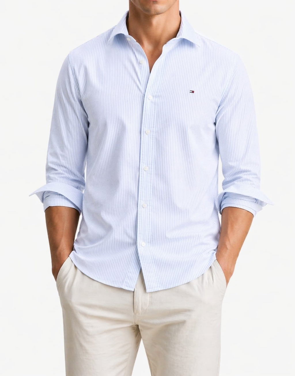 Tommy Hilfiger Blue Heritage Oxford Shirt