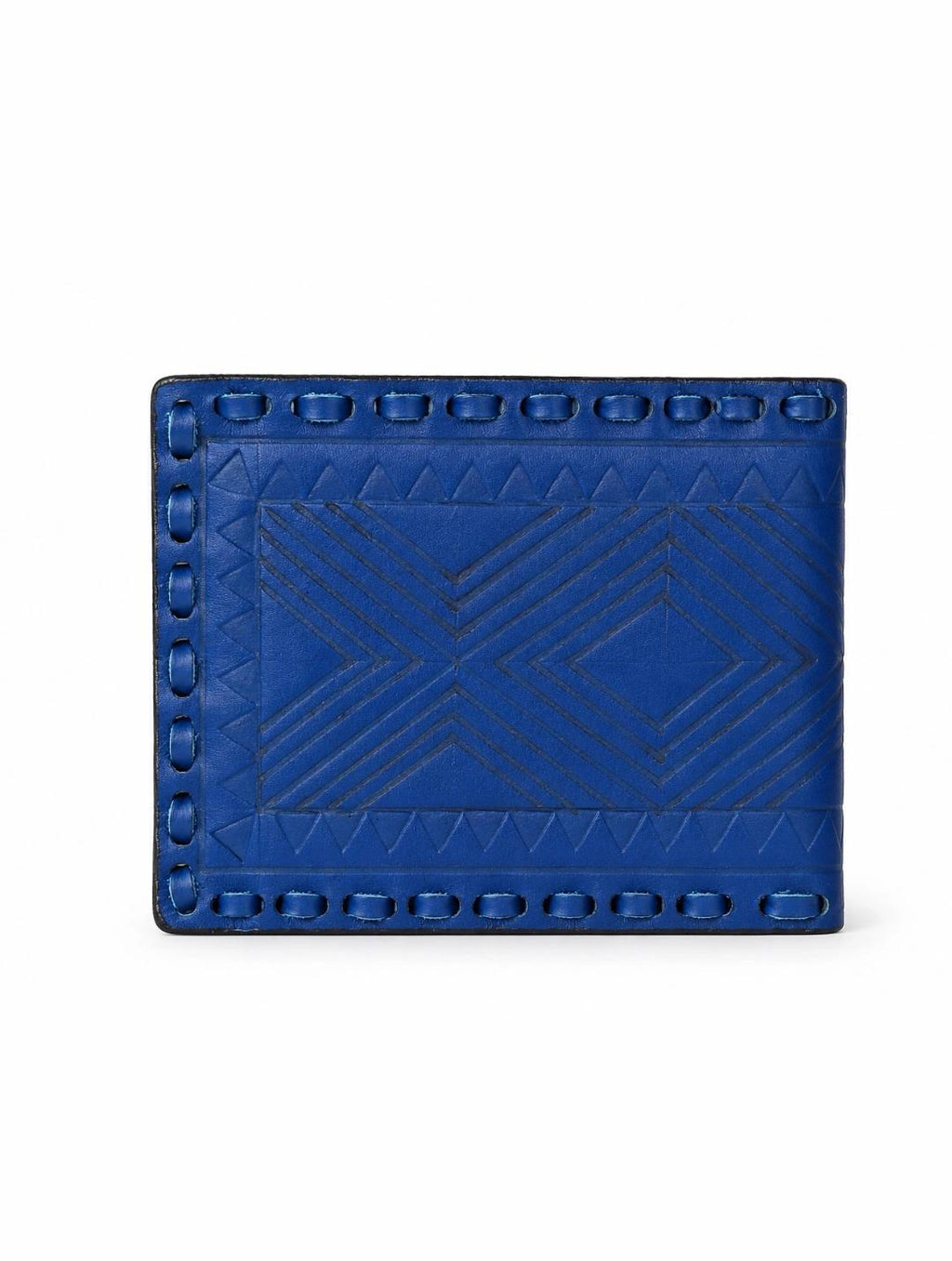 Triangles Leather Wallet