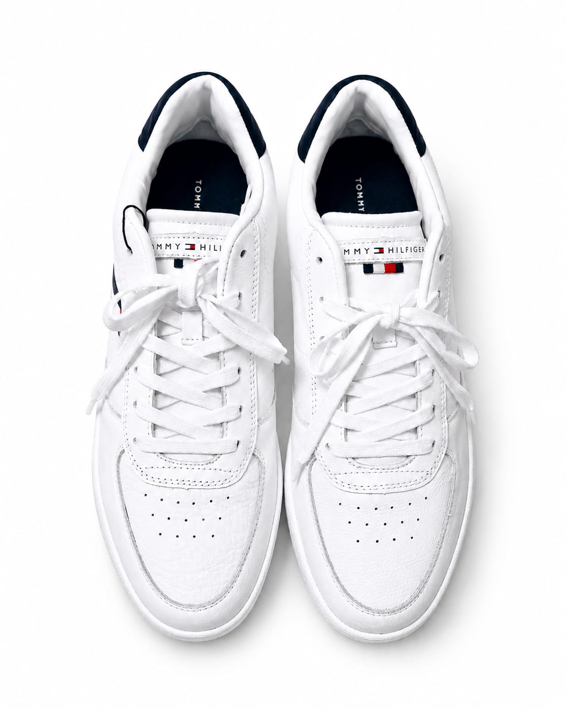 Tommy Hilfiger Men’s Classic Leather Sneakers