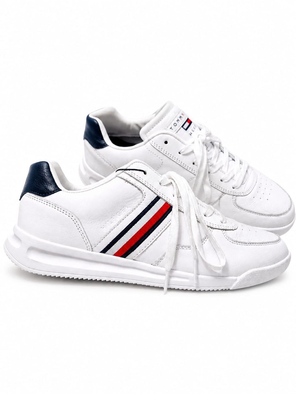 Tommy Hilfiger Men’s Classic Leather Sneakers