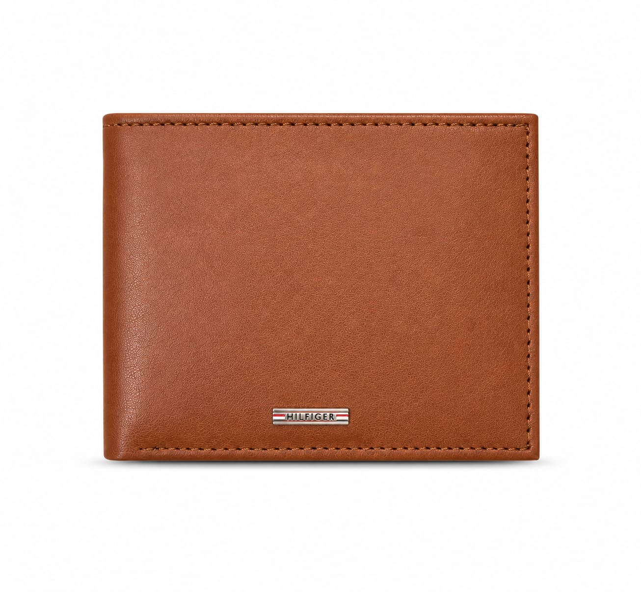 Tommy Hilfiger Men’s Leather Wallet – Brown RFID Protection