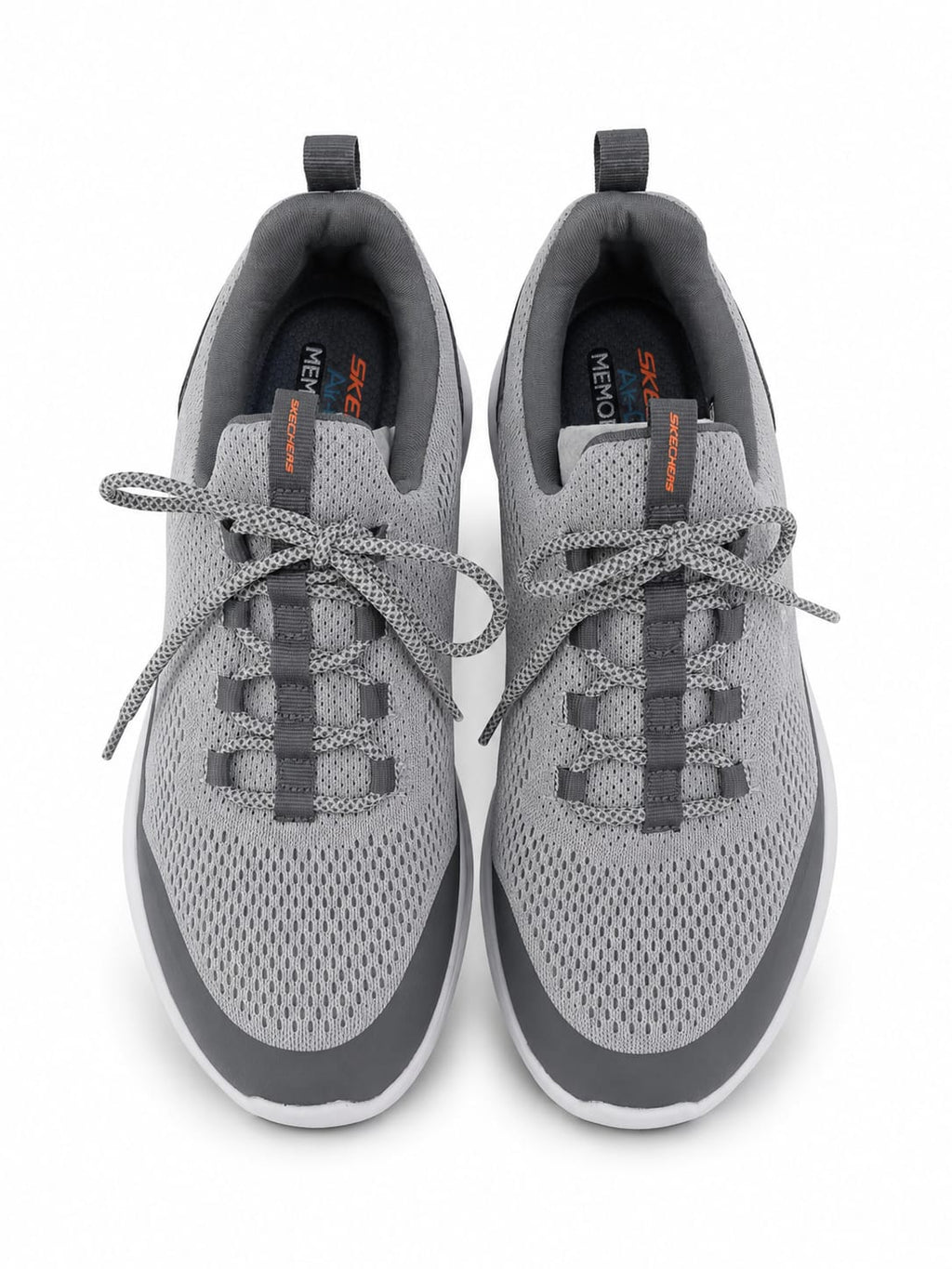 Skechers Air-Cooled Memory Foam Mesh Sneakers – Grey