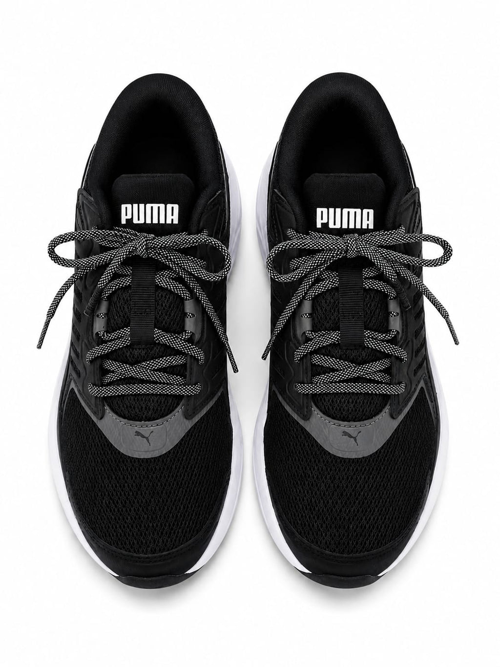 PUMA Softride Pro Running Shoes – Black/White