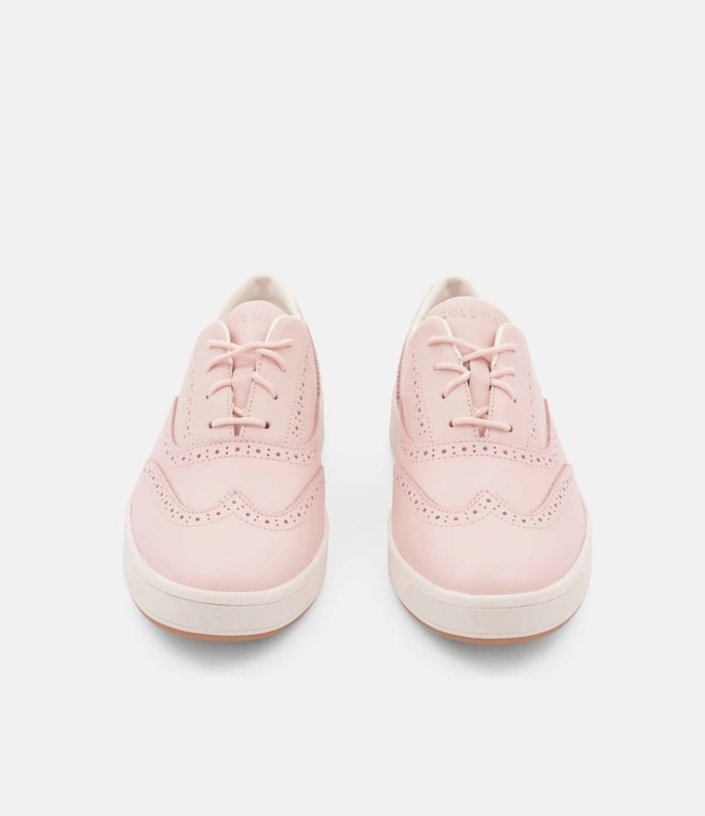 Women’s Classic Oxford Casual Shoes – Blush Pink