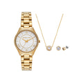 Michael Kors Women's Gold-Tone Watch & Jewelry Gift Set