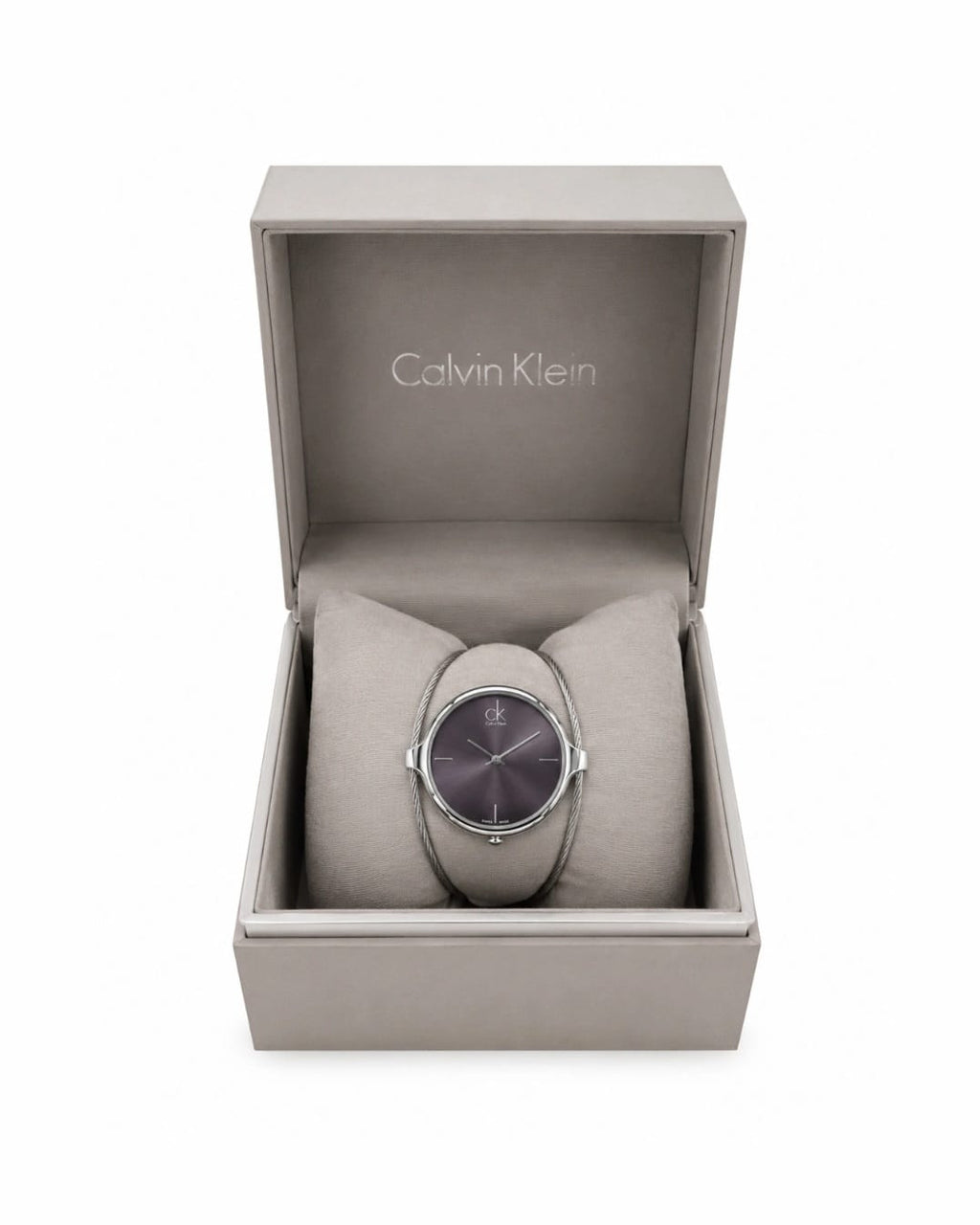 Calvin Klein Agile Watch K2Z2S111 – Women's Black Dial Stainless Steel Quartz Watch