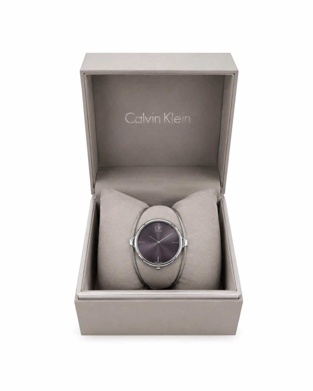 Calvin Klein Agile Watch K2Z2S111 – Women's Black Dial Stainless Steel Quartz Watch