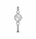 EverSwiss Elegant Crystal Silver Women’s Watch – Swiss Made