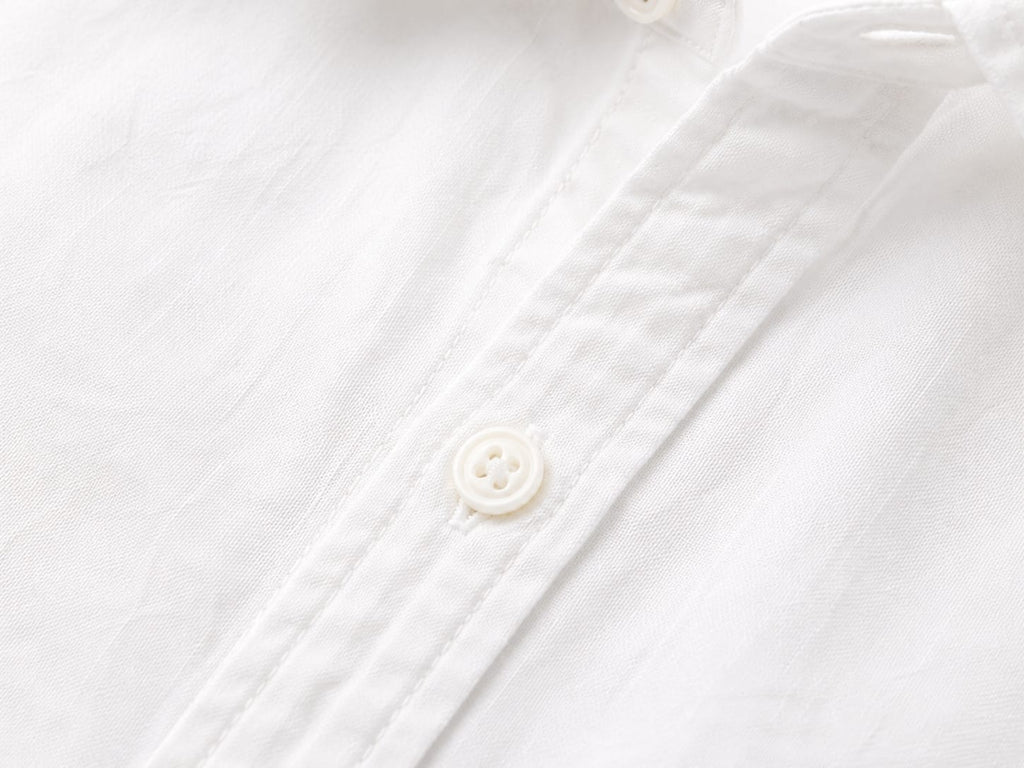 H&M Kids White Long Sleeve Cotton Shirt – Classic Button-Up