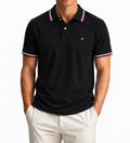 Tommy Hilfiger Black Signature Polo