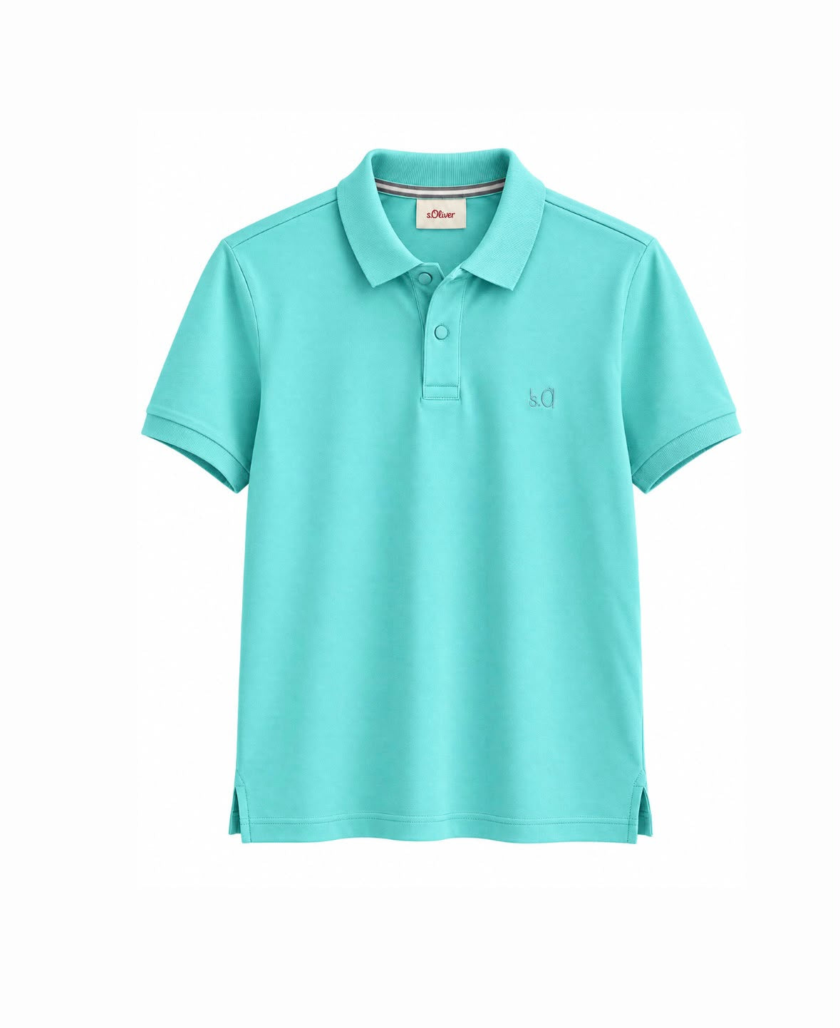 S.Oliver Essential Piqué Polo Shirt – Aqua