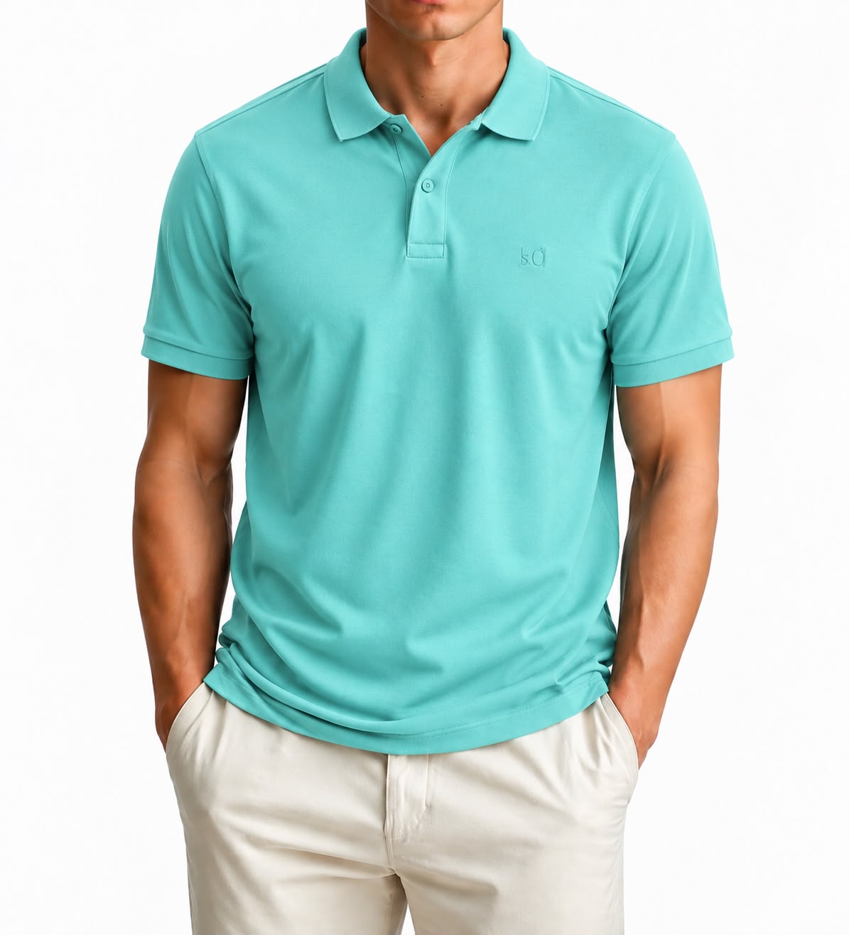 S.Oliver Essential Piqué Polo Shirt – Aqua