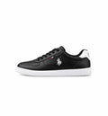 USPA Classic Black Sneakers – Timeless Style, Everyday Comfort