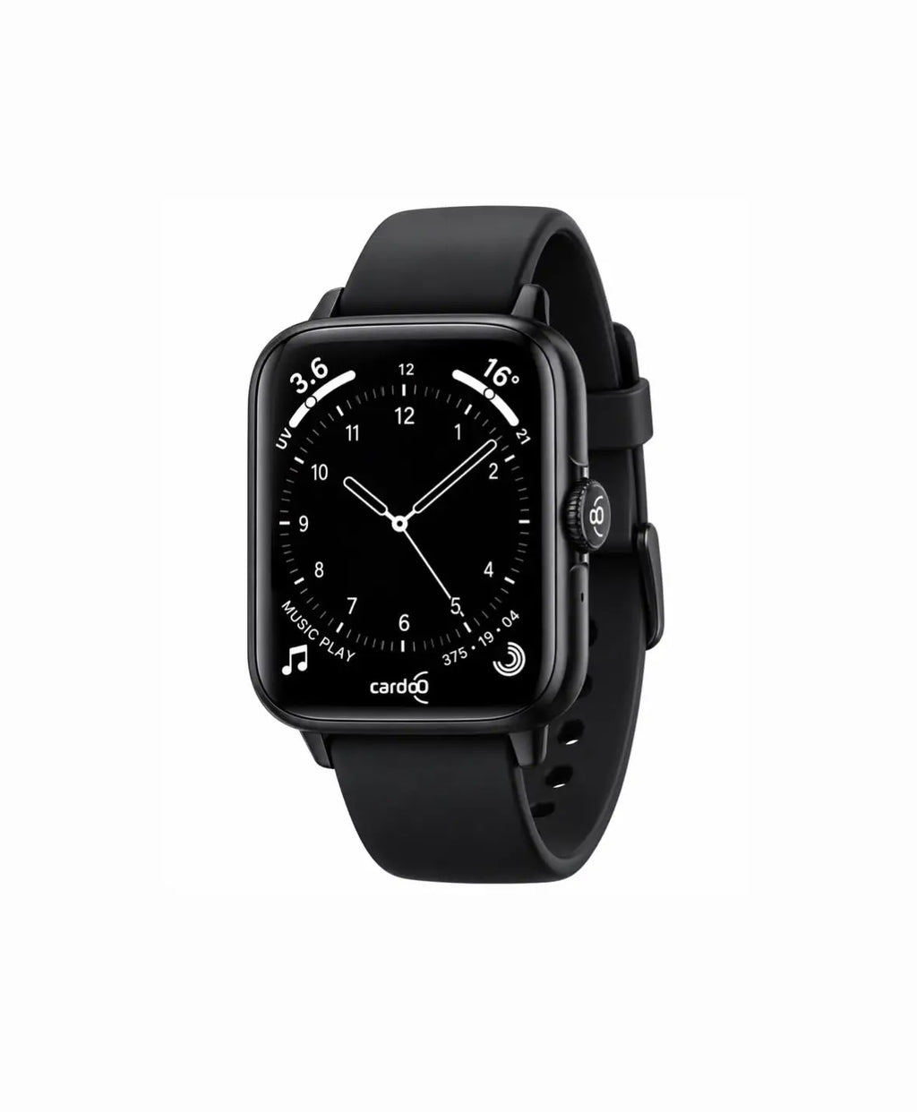 CardoO Smart Watch – Black Touchscreen Smartwatch