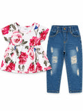 Adorable girls’ 2-piece outfit