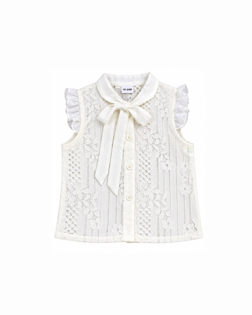 2-Piece Baby Girl Solid Top & Skirt Set