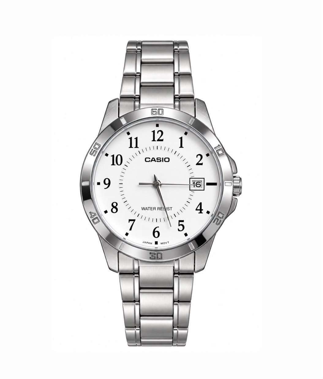 Casio MTP-V004D-7BUDF Men’s Analog Stainless Steel Watch