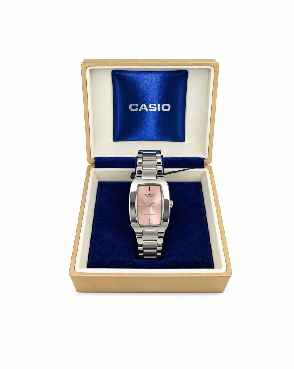 Casio LTP-1165A-4C Women’s Watch – Pink Dial, Stainless Steel – Used