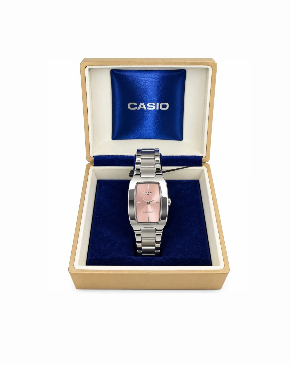 Casio LTP-1165A-4C Women’s Watch – Pink Dial, Stainless Steel – Used
