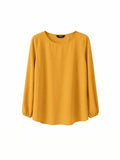Max Mustard Yellow Long Sleeve Blouse – UK 12 / EU 38