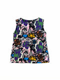 Marimekko Floral Print Sleeveless Top – Size Xl
