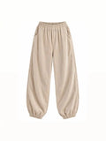 SHEIN Beige Corduroy Jogger Pants – Size L