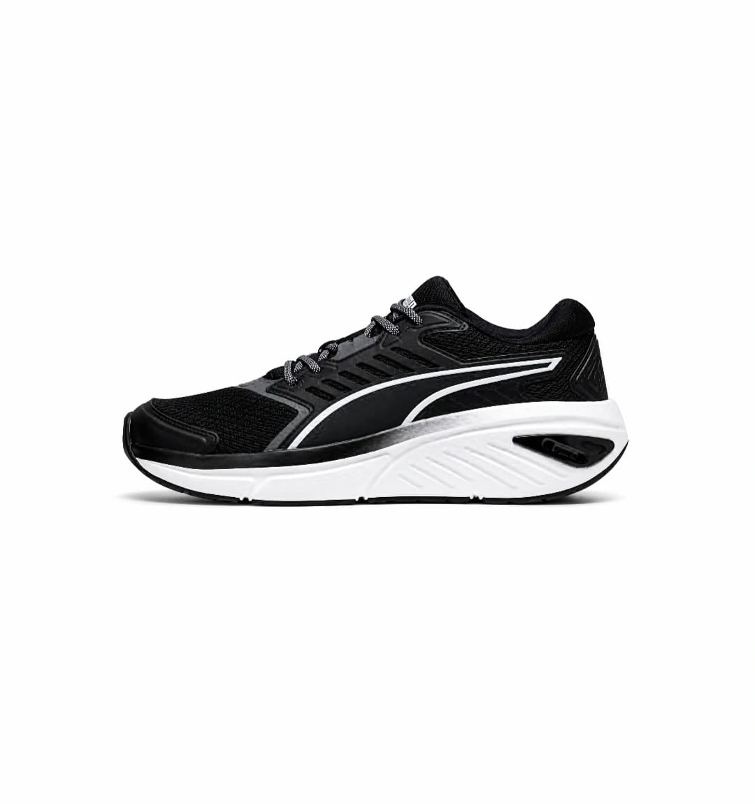 PUMA Softride Pro Running Shoes – Black/White