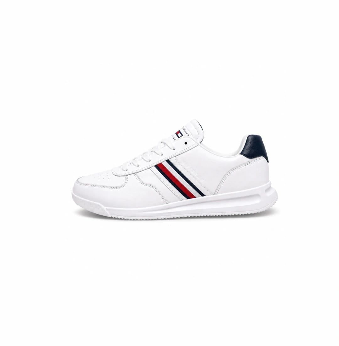 Tommy Hilfiger Men’s Classic Leather Sneakers
