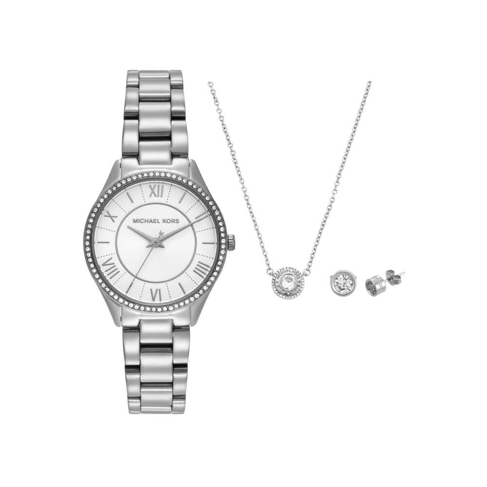 Michael Kors Women's Gold-Tone Watch & Jewelry Gift Set