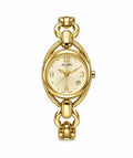 ALBA Women’s Gold-Tone Analog Watch – Champagne Dial – Used