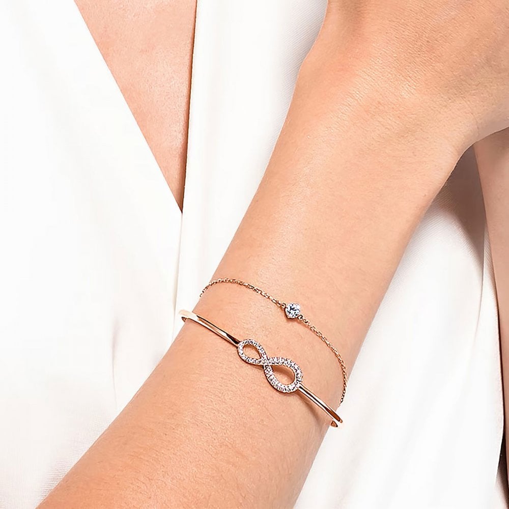 swarovski infinity bracelet